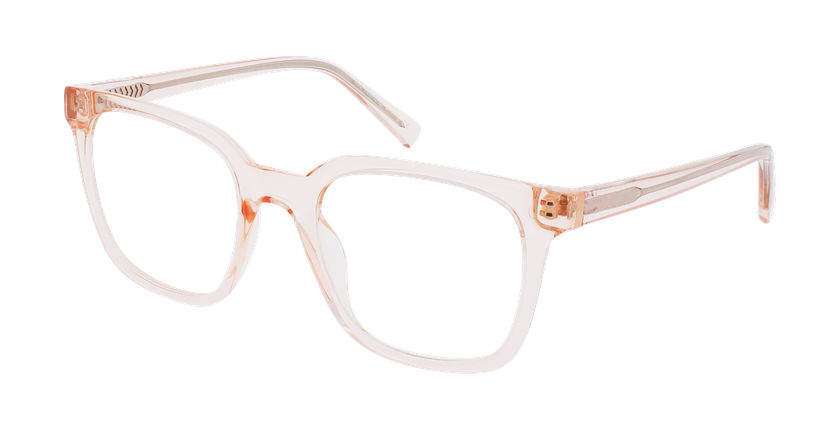 LUNETTES DE VUE femme RZERO 32 rose/doré - Vue de face