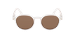 Óculos de sol criança PAZ PK rosa - Vista de frente