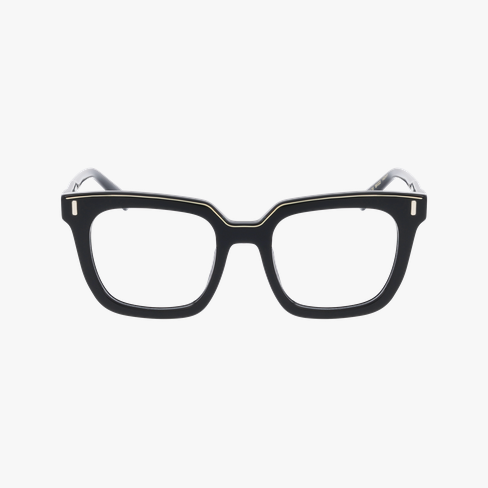 LUNETTES DE VUE femme CARACTERES FIL D'OR REVEUSE noir