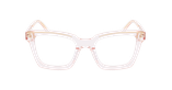 LUNETTES DE VUE femme CARACTERES FIL D'OR MYSTERIEUSE rose - Vue de face