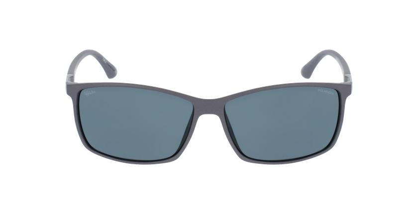 Óculos de sol homem SHAUN POLARIZED GY cinzento - Vista de frente