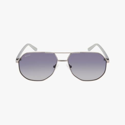 Lunettes de soleil homme WESTON POLARIZED argenté