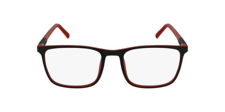 Óculos graduados homem MALO BK (TCHIN-TCHIN +1€) preto/vermelhoVista de frente