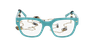LUNETTES DE VUE femme AUDACIEUSE vert