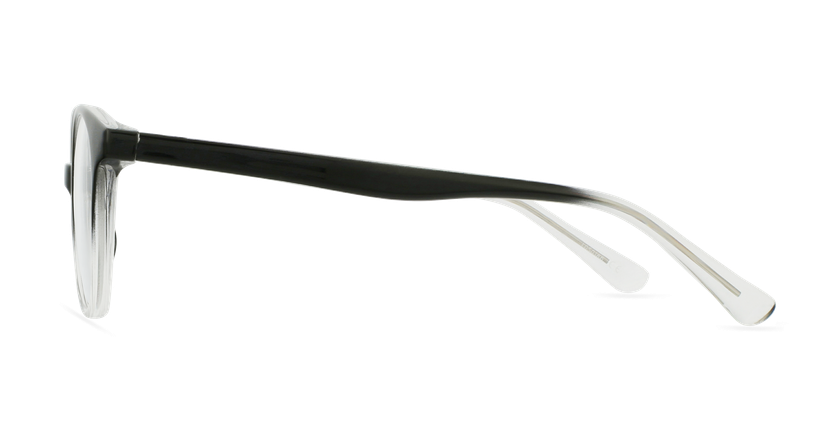 LUNETTES DE VUE enfant RZERO25 noir/blanc - Vue de face