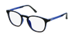 Óculos graduados criança MAGIC 79 TO - ECO FRIENDLY tartaruga/azul - vue de 3/4