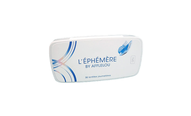 Lentilles de contact L’Ephémère 30L Sph (Menicon Miru 1Day FP) - Vue de face