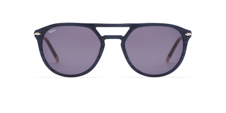 Lunettes de soleil homme MALTON bleu/argenté Lunettes de soleil homme MALTON bleu/argenté
