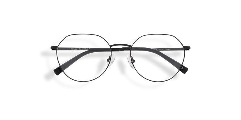 Óculos graduados senhora SELENA BK (Tchin-Tchin +1€) preto