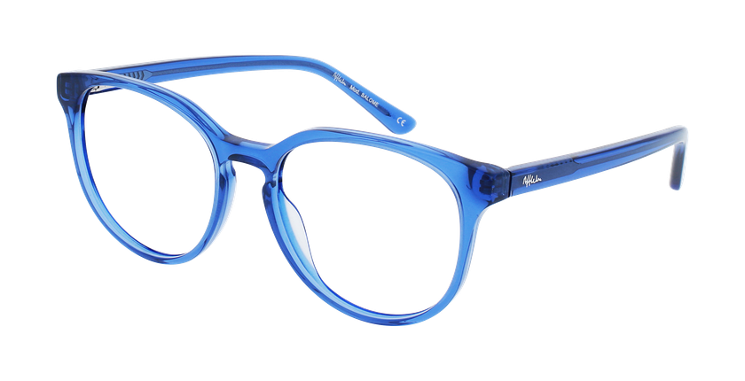 Óculos graduados senhora SALOME BL (TCHIN-TCHIN+1€) azul - Vista de frente