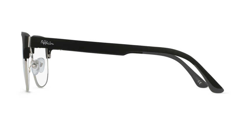 Óculos graduados MAGIC 34 BK BLUEBLOCK - BLOQUEIO LUZ AZUL preto/prateado - Vista lateral