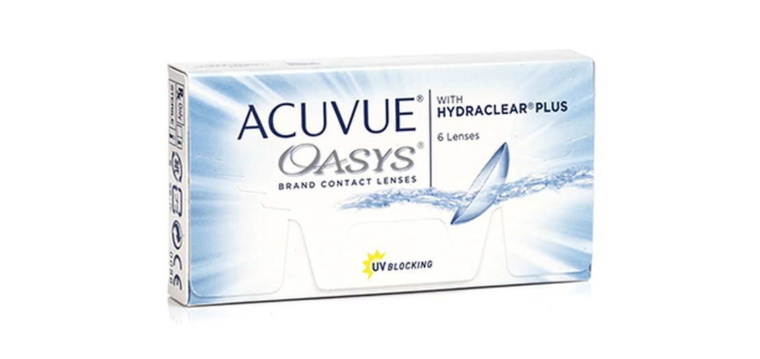 Lentilles de contact Acuvue® Oasys® with Hydraclear® Plus 6L Lentilles de contact Acuvue® Oasys® with Hydraclear® Plus 6L