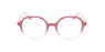 BRILLEN vrouw MAGIC 322 rood/aflopend rood