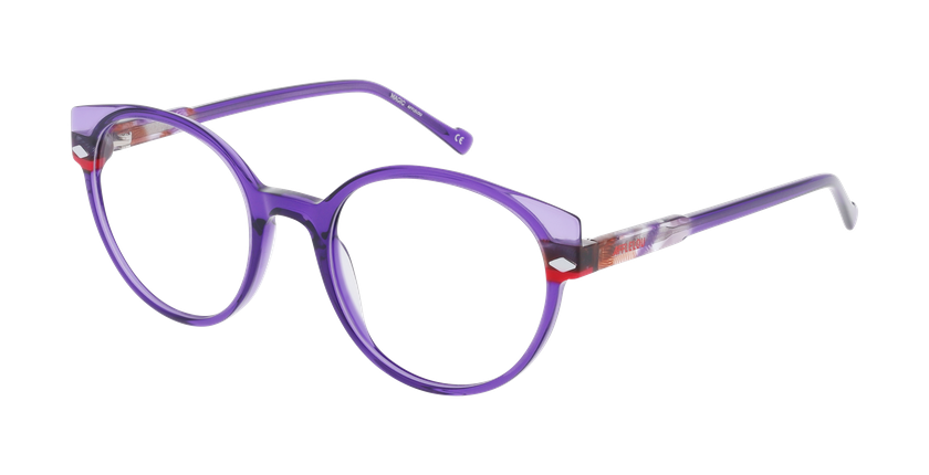 LUNETTES DE VUE femme MAGIC281 violet - Vue de face