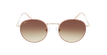 Óculos de sol LANEO GD rosa - Vista de frente