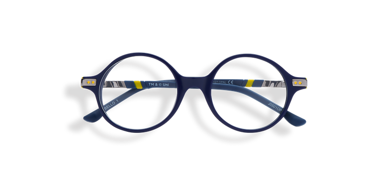 Lunettes de vue enfant BELLO1 bleu/jaune Lunettes de vue enfant BELLO1 bleu/jaune