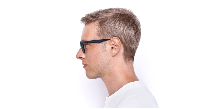 Óculos de sol homem CAGLIARI POLARIZED azul - Vista lateral