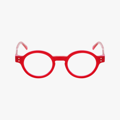 LUNETTES DE VUE femme CARACTÈRES POÉTIQUE rouge/rose