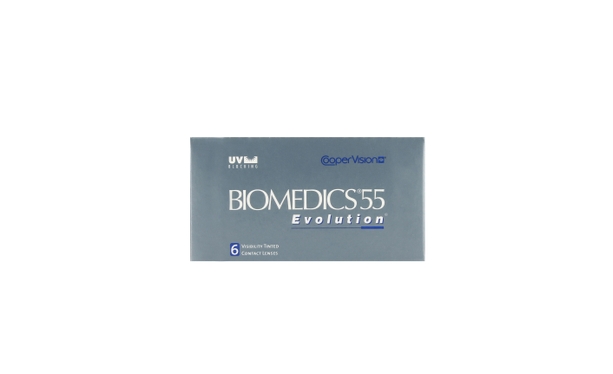 Lentilles de contact Biomedics® Evolution 6L - Vue de face