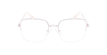 LUNETTES DE VUE femme MILA rose - Vue de face