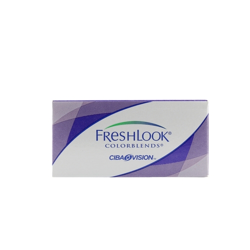 Lentilles de contact FreshLook ColorBlends Blue 2L - Vue de face