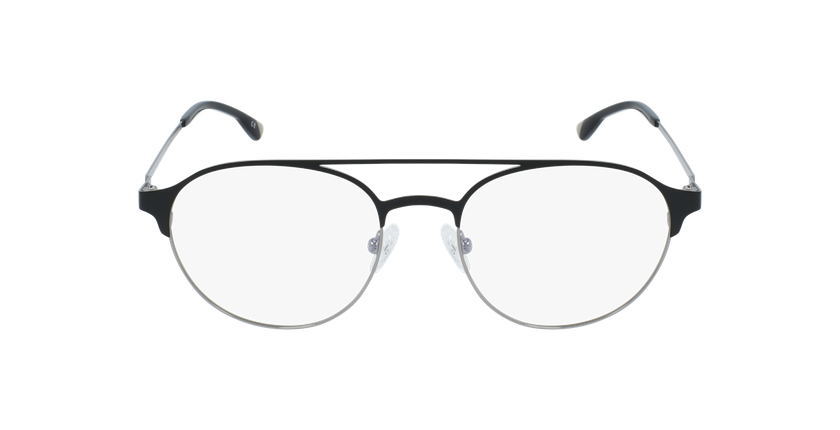 Óculos graduados homem MAGIC 52 BLUEBLOCK - BLOQUEIO LUZ AZUL preto/cinzento - Vista de frente