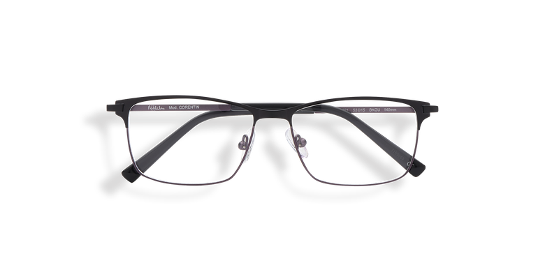 Óculos graduados homem CORENTIN (Tchin-Tchin +1€) preto/cinzento