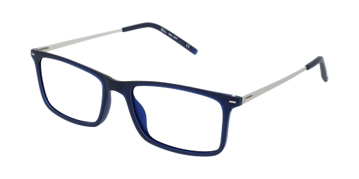 Óculos graduados homem LENY BL (TCHIN-TCHIN +1€) azul/prateado