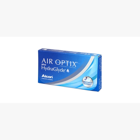 Lentilles de contact Air Optix Plus HydraGlyde® 6L Vue de face