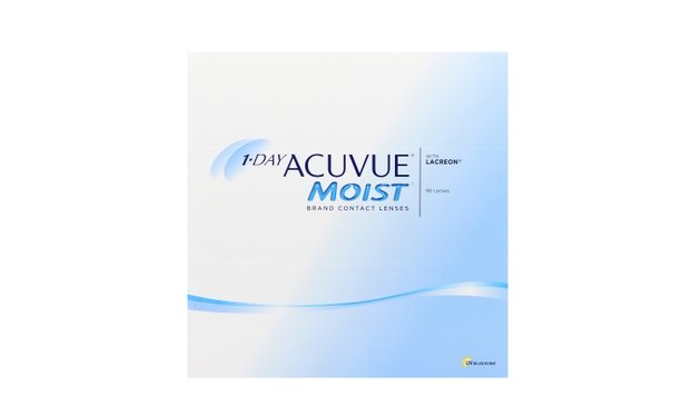 Lentilles de contact 1 Day Acuvue® Moist® 90L - Vue de face