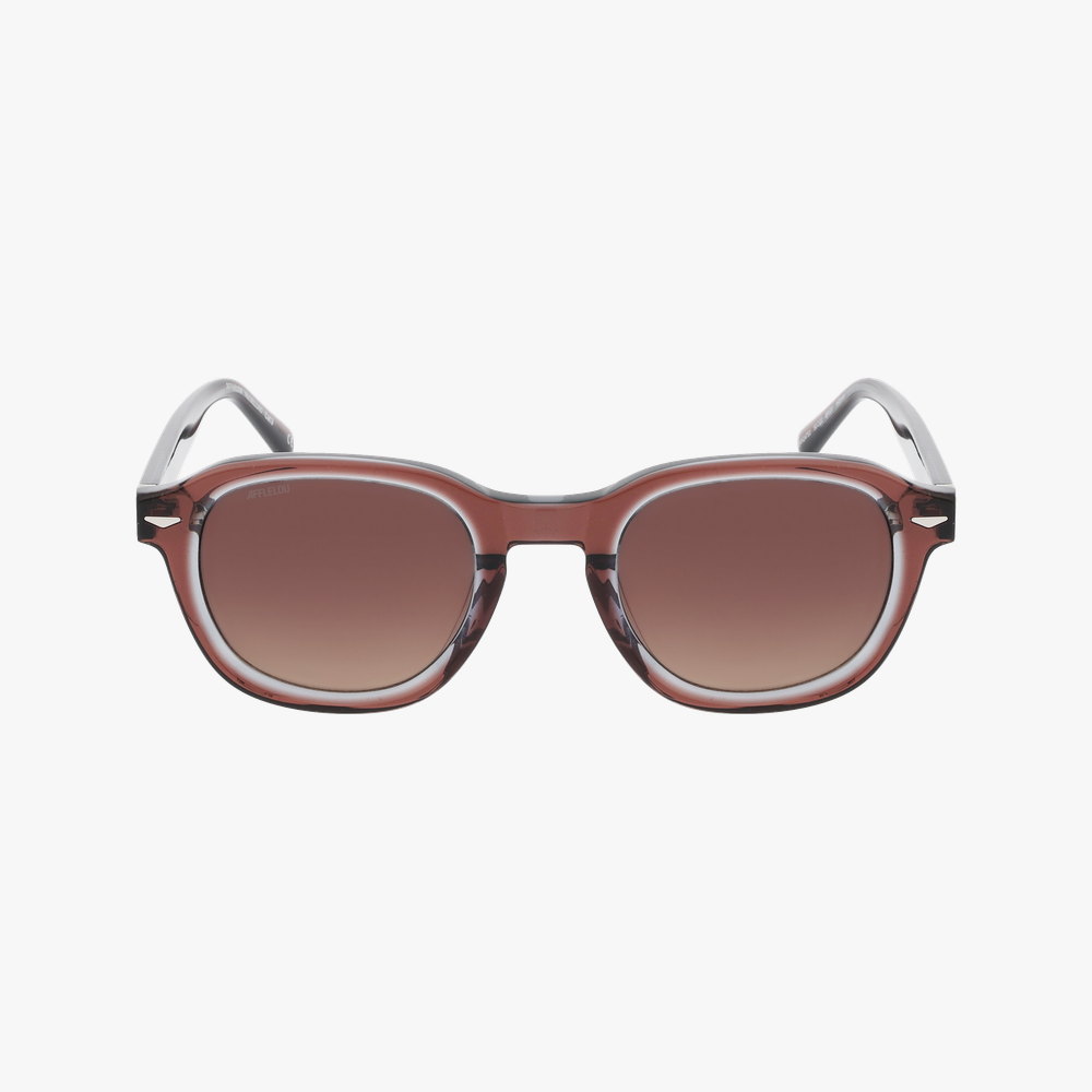LUNETTES DE SOLEIL homme BELLUNO marron - Vue de face