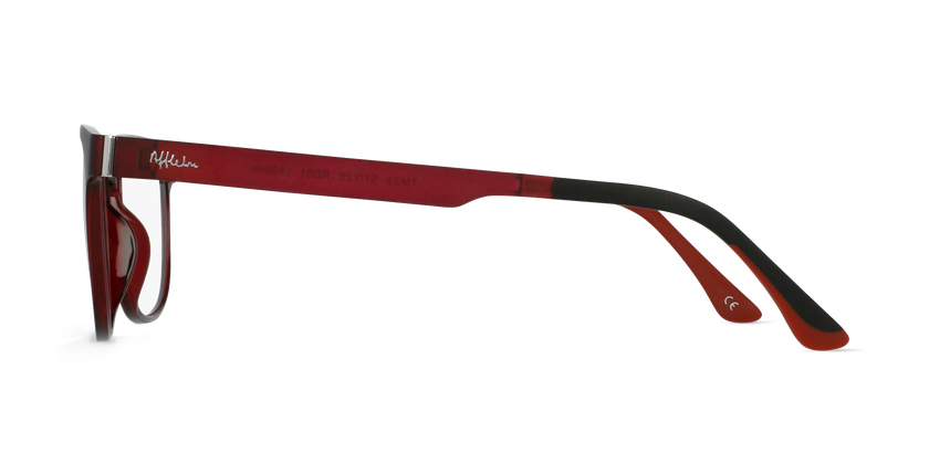 Óculos graduados homem MAGIC 33 RD BLUEBLOCK - BLOQUEIO LUZ AZUL vermelho - Vista lateral