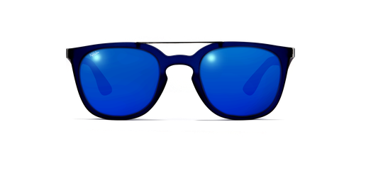 Zonnebrillen man CAGLIARI POLARIZED blauw Zich voorkant
