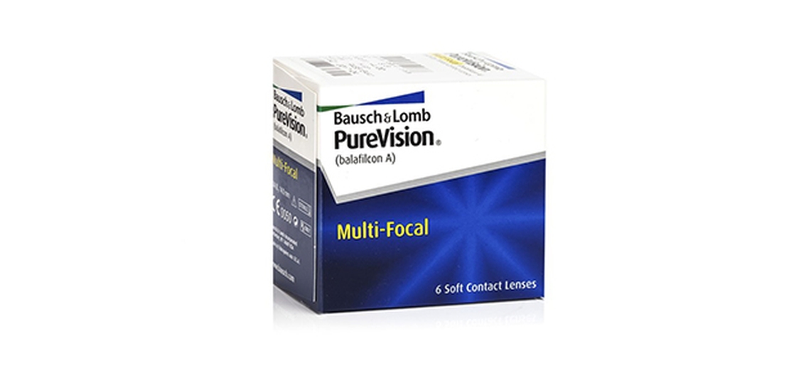 Lentilles de contact PureVision Multifocal 6L Lentilles de contact PureVision Multifocal 6L