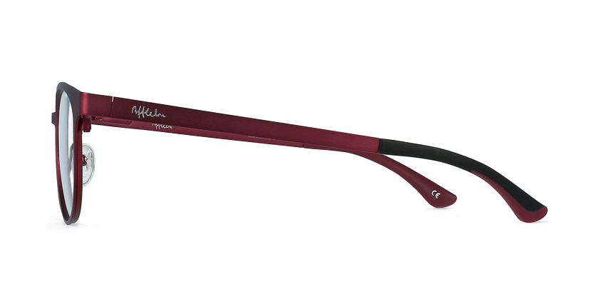 Óculos graduados senhora MAGIC 45 BLUEBLOCK - BLOQUEIO LUZ AZUL vermelho/rosa - Vista lateral