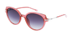Óculos de sol senhora AURORE PK rosa/prateado - Vista de frente