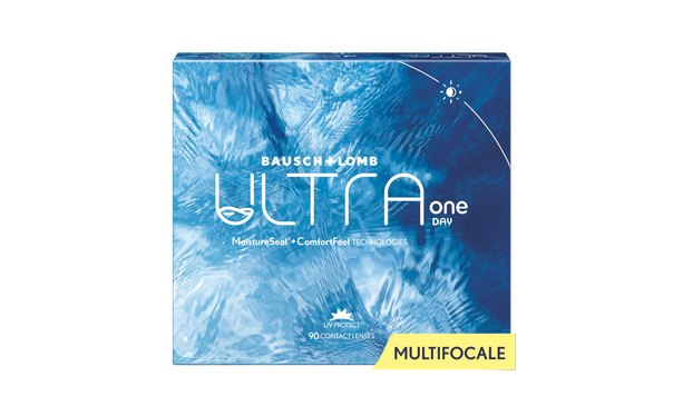 Lentilles de contact Ultra Oneday Multifocal High 90L - Vue de face