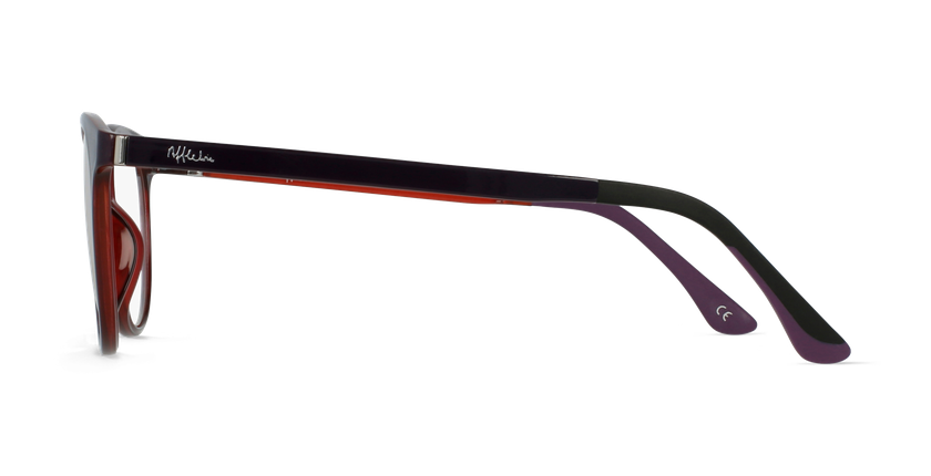 Óculos graduados senhora MAGIC 36 PU BLUEBLOCK - BLOQUEIO LUZ AZUL violeta/rosa - Vista lateral