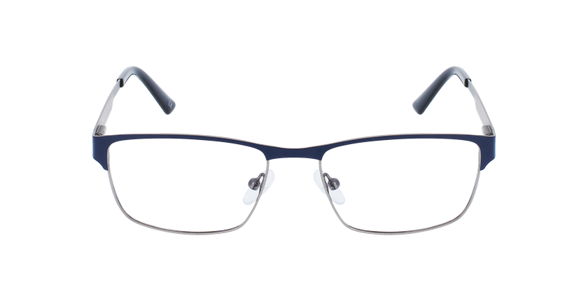 Óculos graduados homem AIDEN BL (TCHIN-TCHIN +1€) azul/cinzento - Vista de frente