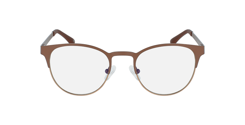 Óculos graduados senhora MAGIC 44 BLUEBLOCK - BLOQUEIO LUZ AZUL castanho/bege - Vista de frente