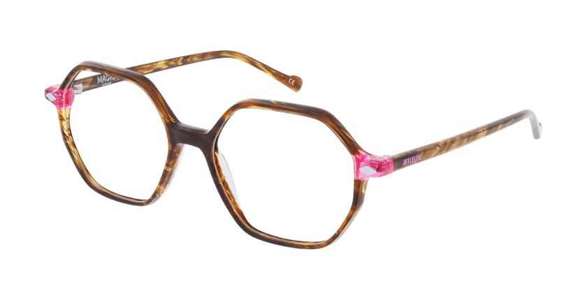 LUNETTES DE VUE femme MAGIC277 rose - Vue de face