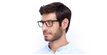 LUNETTES DE VUE homme MAGIC 38 BLUEBLOCK noir - vue de 3/4