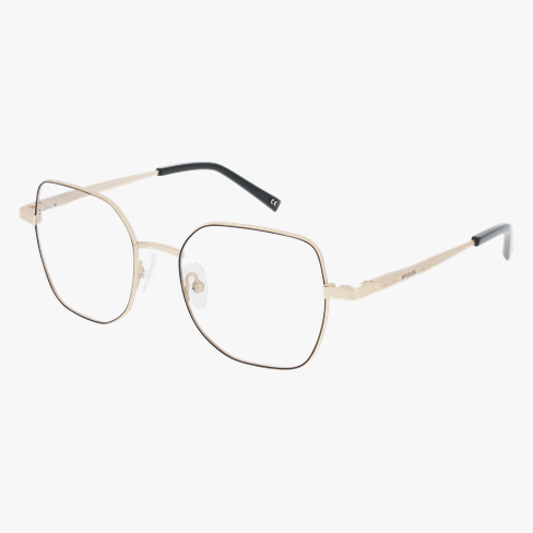 Lunettes de vue femme FELICIE doré/noir