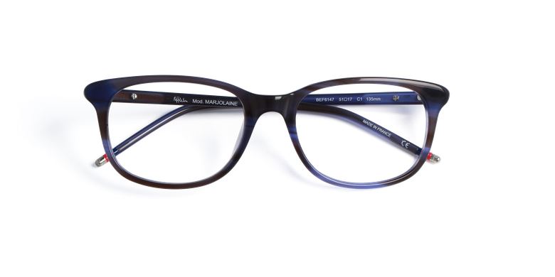 Óculos graduados senhora MARJOLAINE castanho/violeta