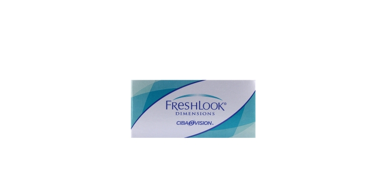 Lentilles de contact FreshLook Dimensions Blue 2L (sans correction)