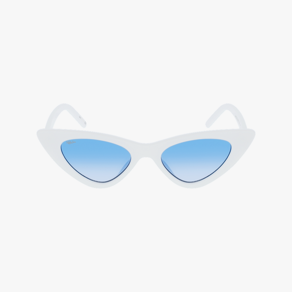 LUNETTES DE SOLEIL femme LILO blanc - Vue de face