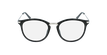 Óculos graduados ANGIE BK (TCHIN-TCHIN +1€) preto - Vista de frente