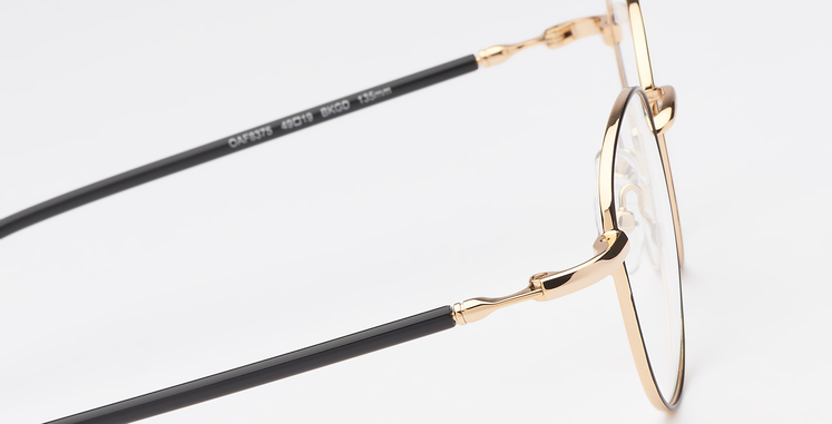 Lunettes de vue femme NELIA noir/doré