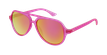 Óculos de sol criança RONDA PK rosa - vue de 3/4