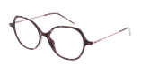 Lunettes de vue femme MAGIC 351 écaille/violet - Vue de face